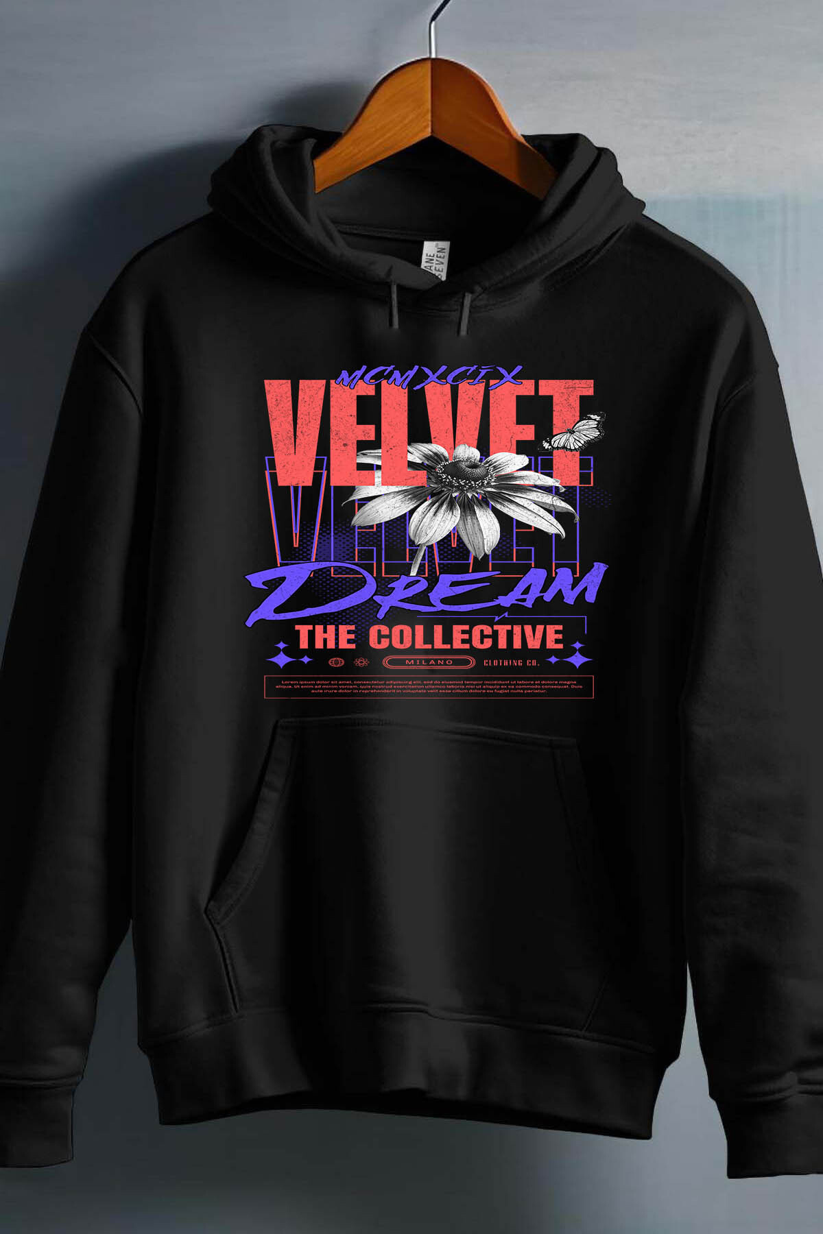 Wholesaler I.A.L.D FRANCE - Velvet Dream - Hooded sweatshirt Man