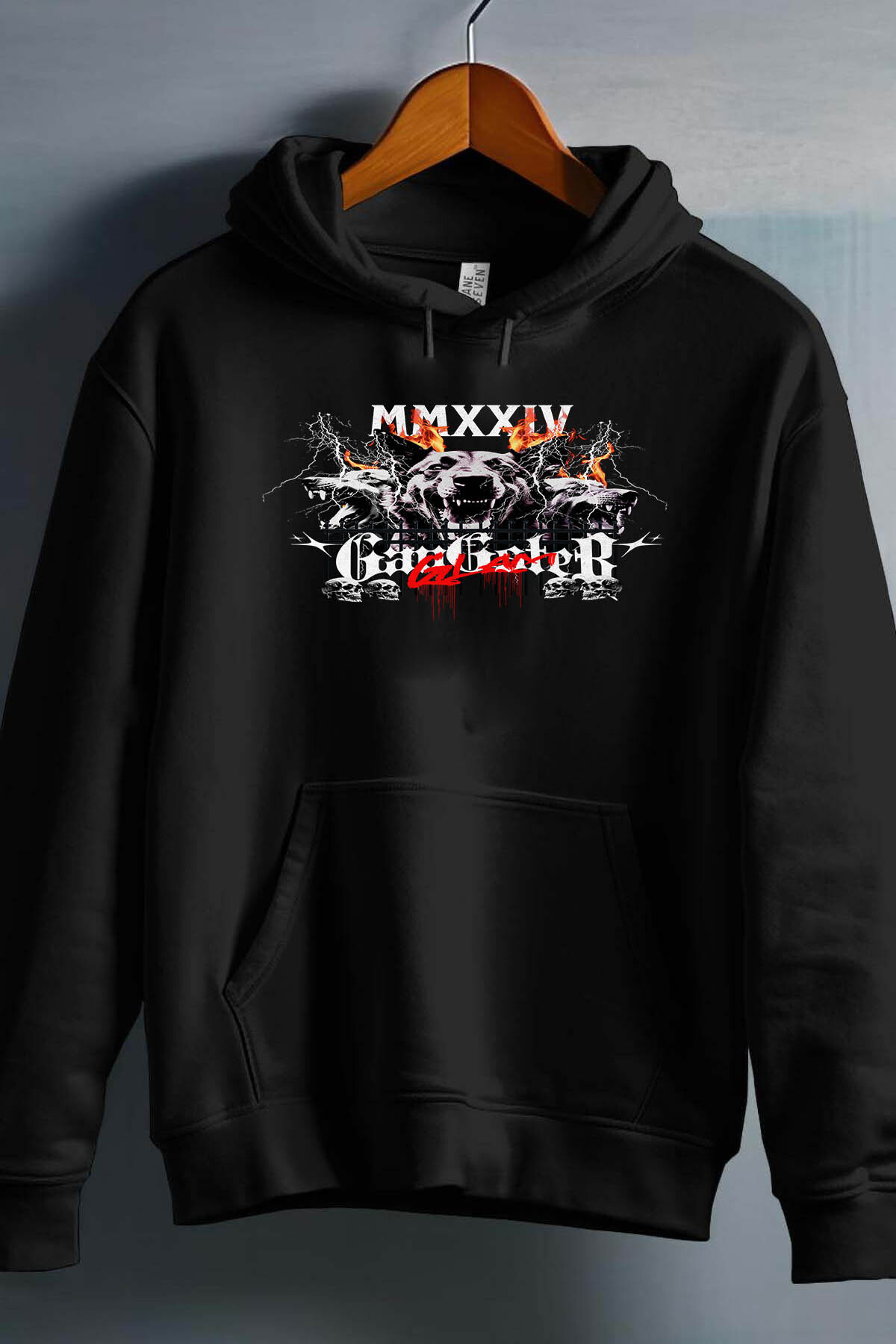 Grossista I.A.L.D FRANCE - GLAM GANGSTER - Cappuccio da uomo