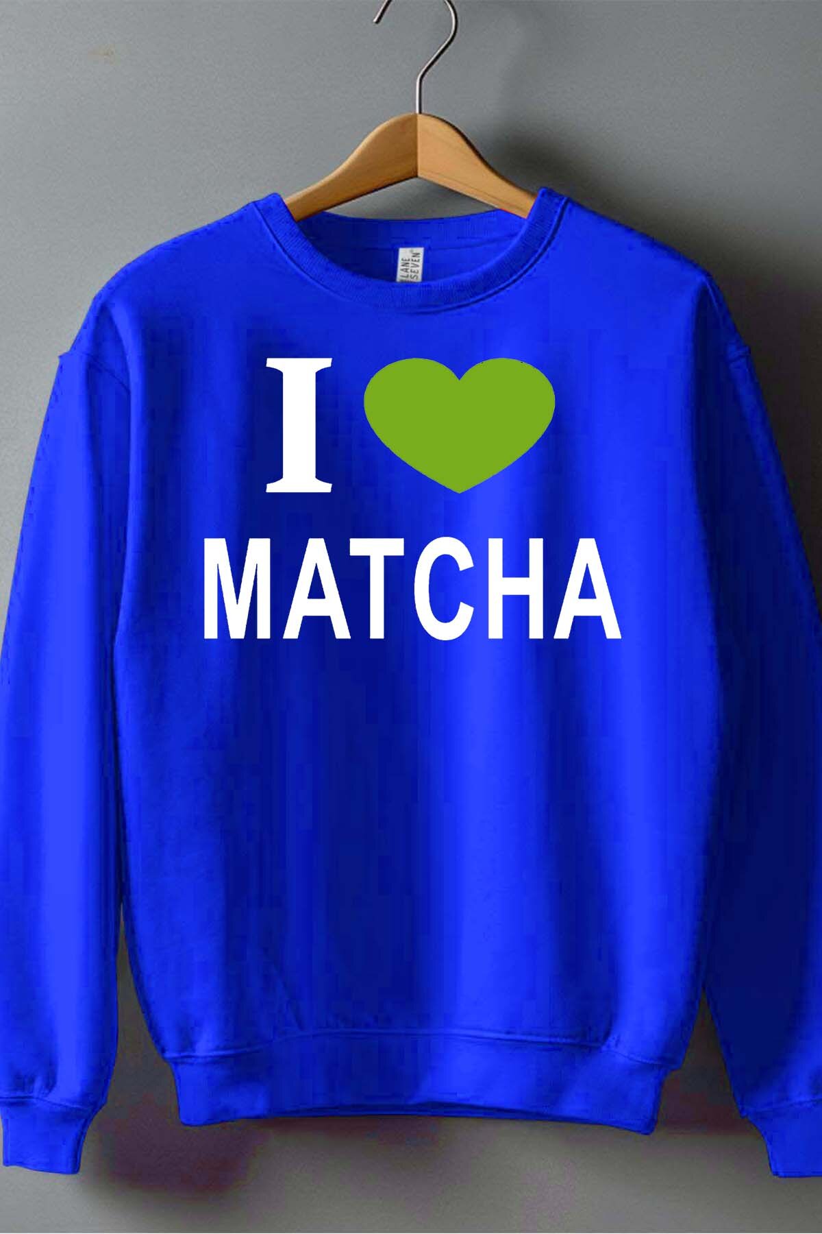 Grossiste I.A.L.D FRANCE - I love matcha k - Sweat Col Rond Homme