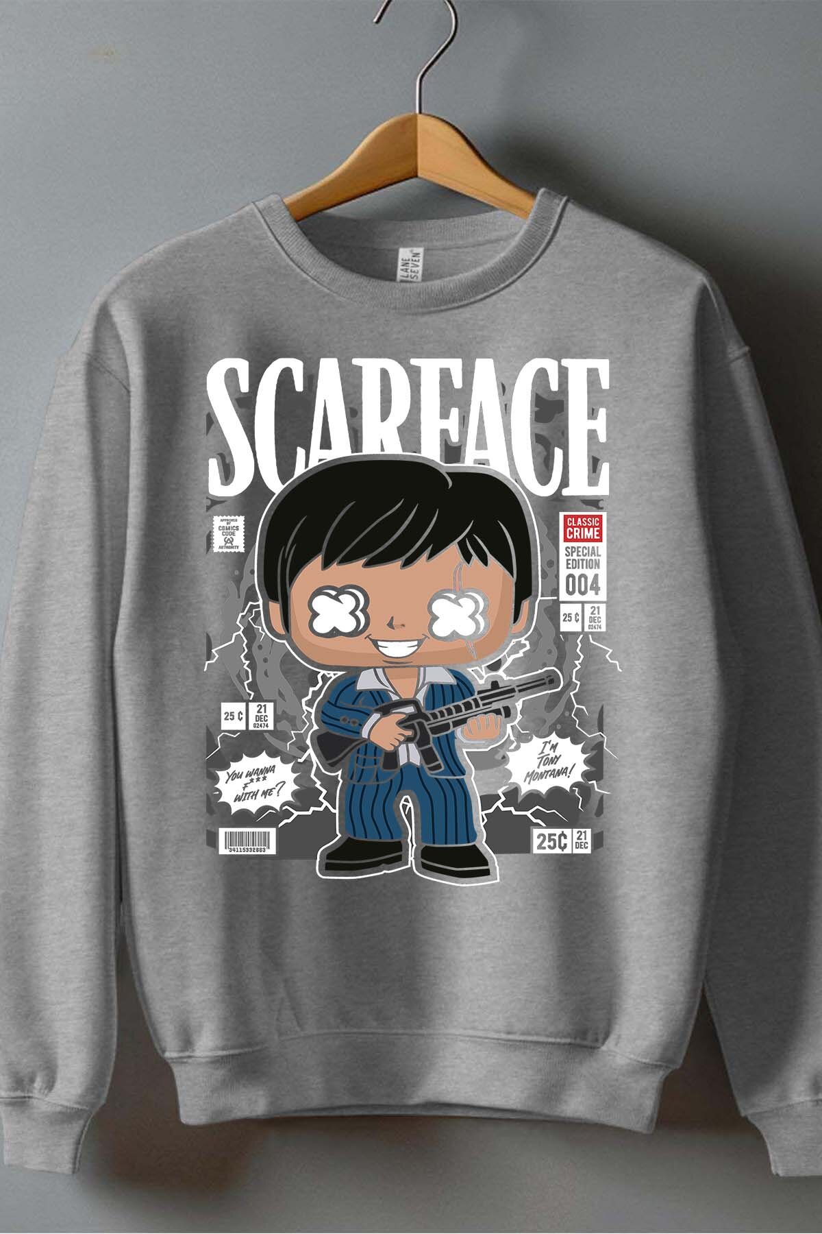 Grossiste I.A.L.D FRANCE - funko Tony - Sweat Col Rond Homme