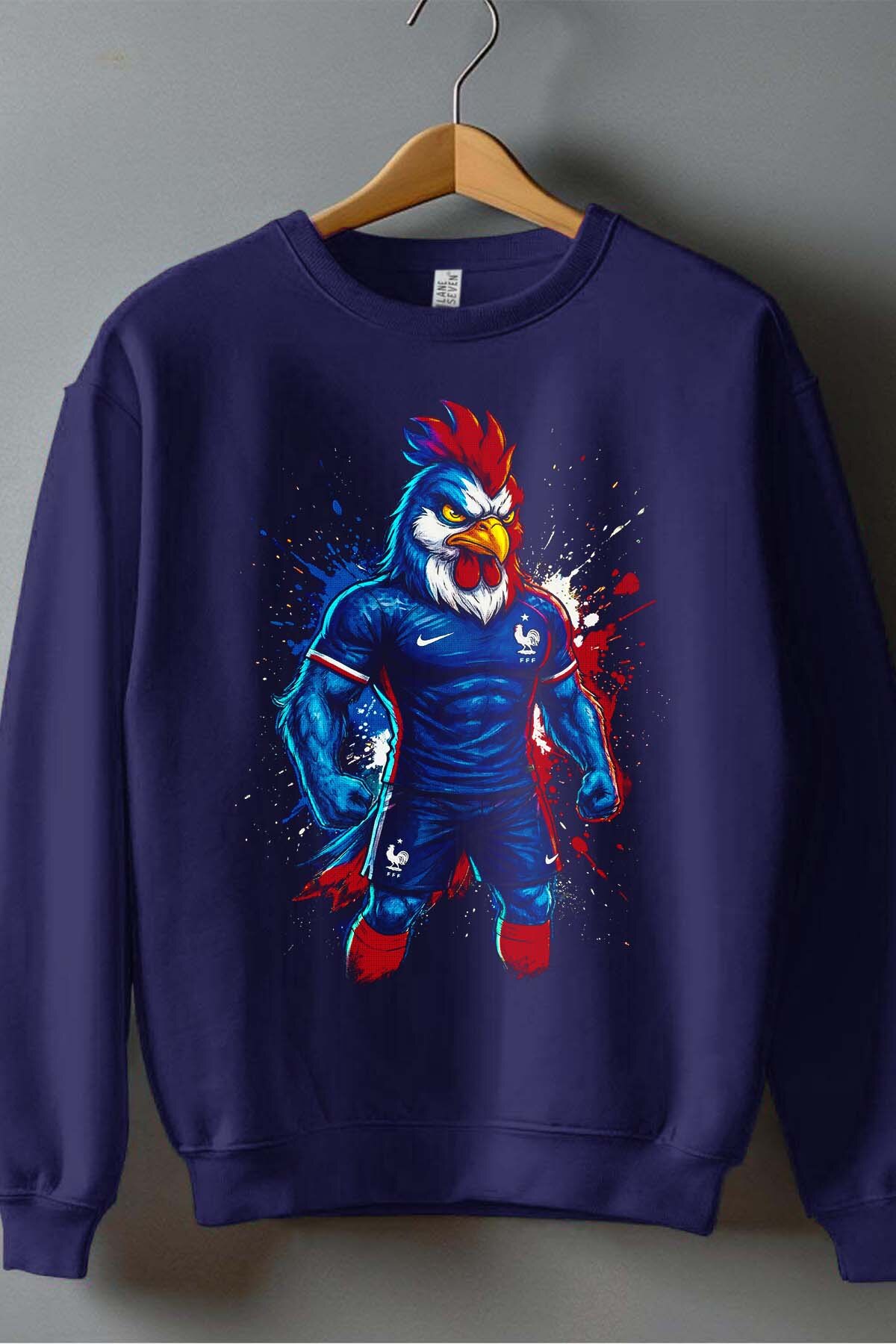 Großhändler I.A.L.D FRANCE - France 3 Maskottchen - Rundhals-Sweatshirt Herren