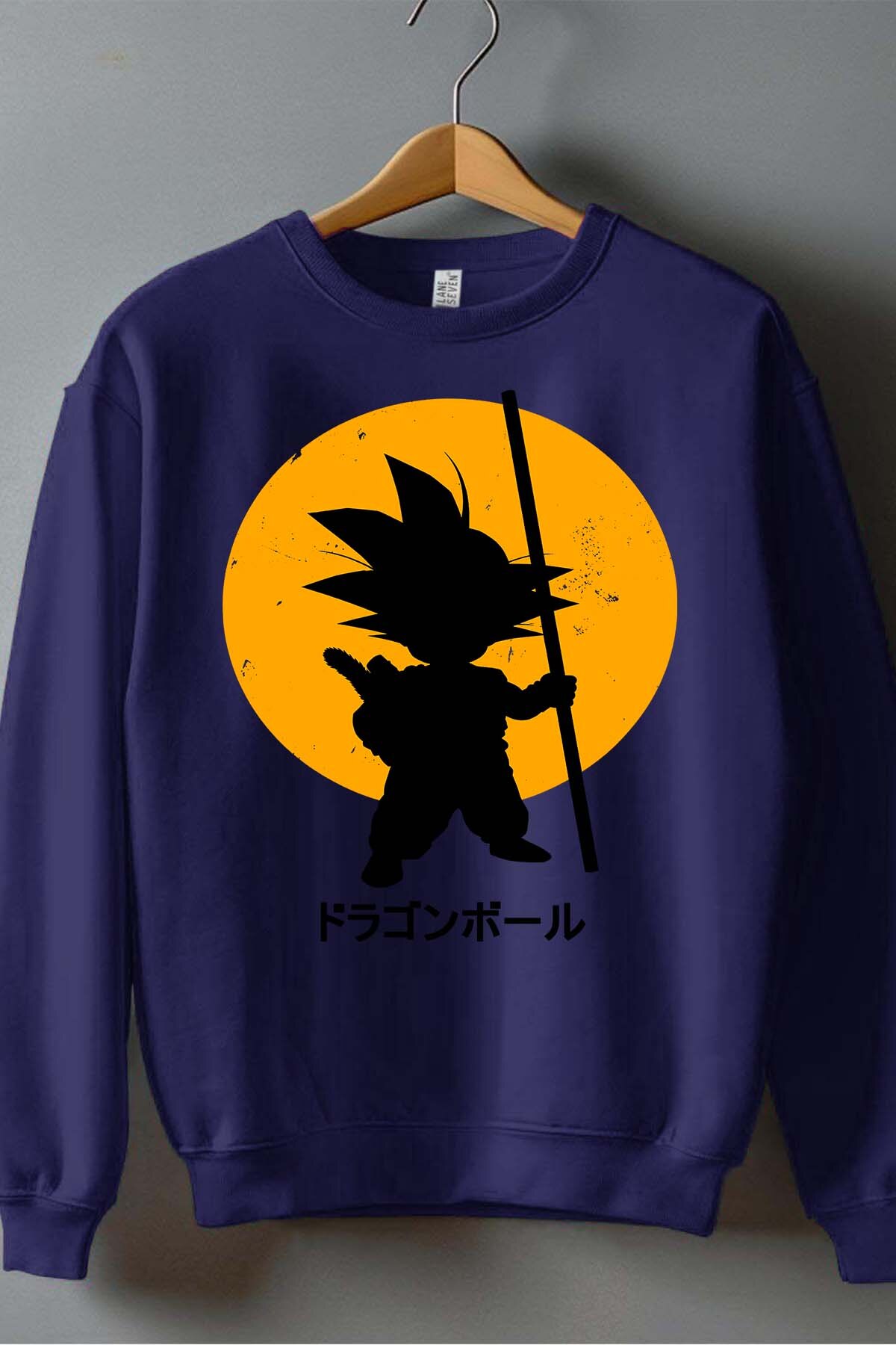 Grossiste I.A.L.D FRANCE - DBZ petit goku - Sweat Col Rond Homme