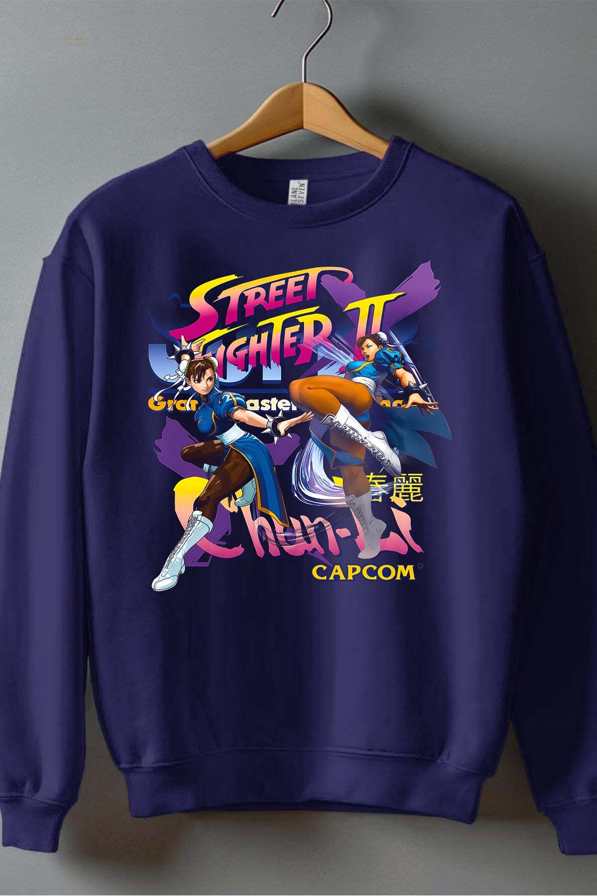Grossiste I.A.L.D FRANCE - Street chunli - Sweat Col Rond Homme