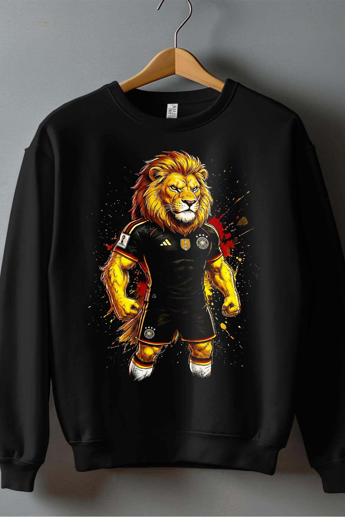 Großhändler I.A.L.D FRANCE - Allemagne 3 Maskottchen - Herren Rundhals-Sweatshirt