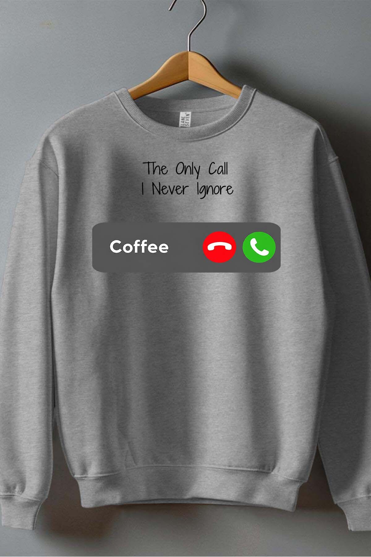 Grossiste I.A.L.D FRANCE - Coffee call  ignore - Sweat Col Rond Homme