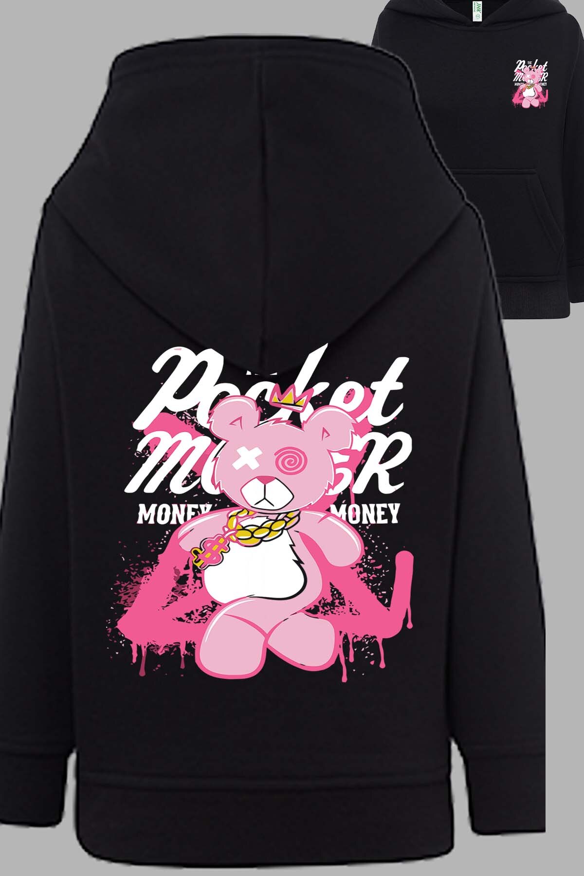 Grossiste I.A.L.D FRANCE - Monster money - Sweat Capuche Homme