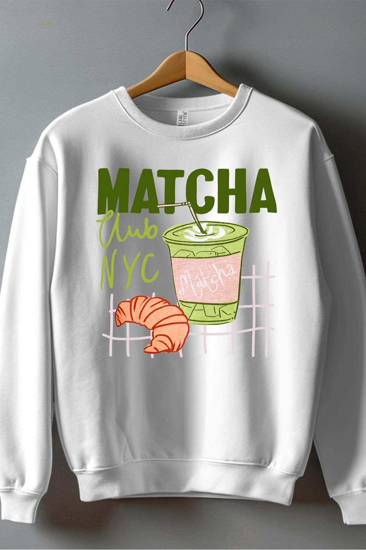 Grossiste I.A.L.D FRANCE - Matcha club nyc - Sweat Col Rond Homme