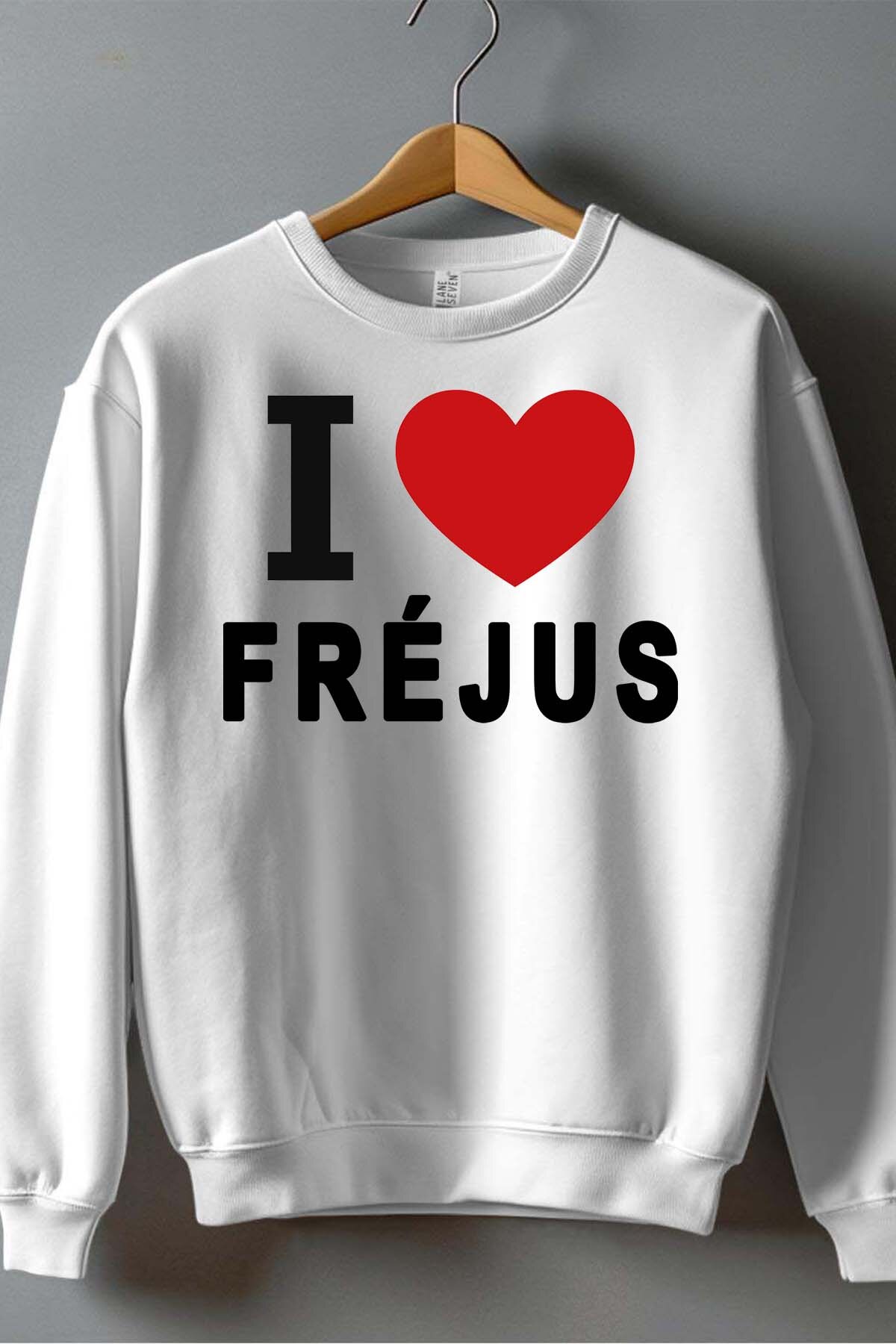 Wholesaler I.A.L.D FRANCE - I love Fréjus - Crewneck sweatshirt Man