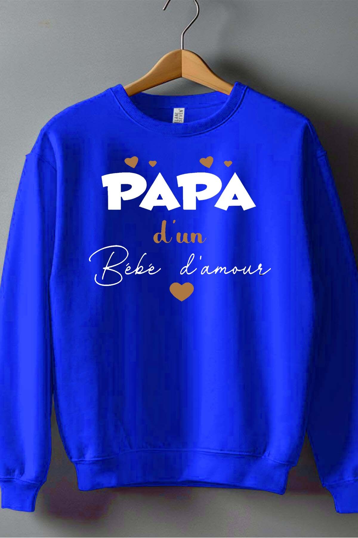 Wholesaler I.A.L.D FRANCE - Papa bebe damour OR - Crewneck sweatshirt Man