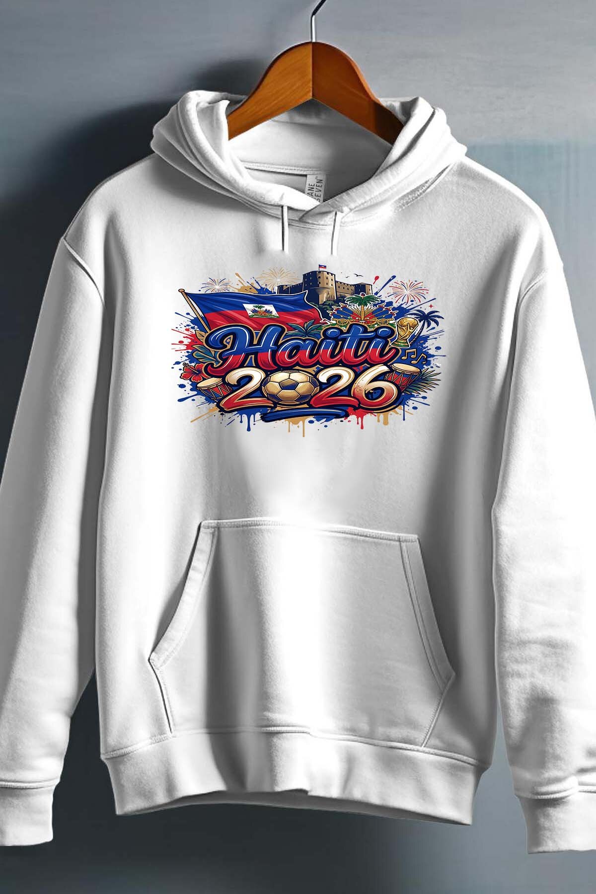 Mayorista I.A.L.D FRANCE - Cdm26 Haití - Sudadera con capucha Hombre