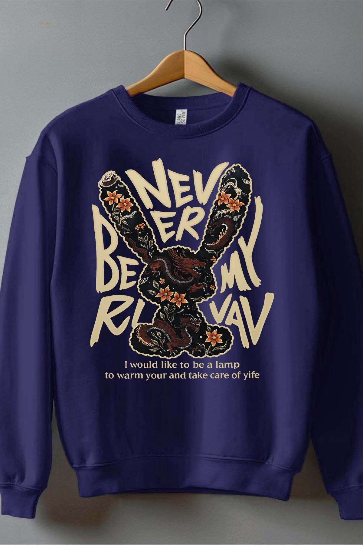 Großhändler I.A.L.D FRANCE - NEVER BE MY R - Rundhals-Sweatshirt Herren
