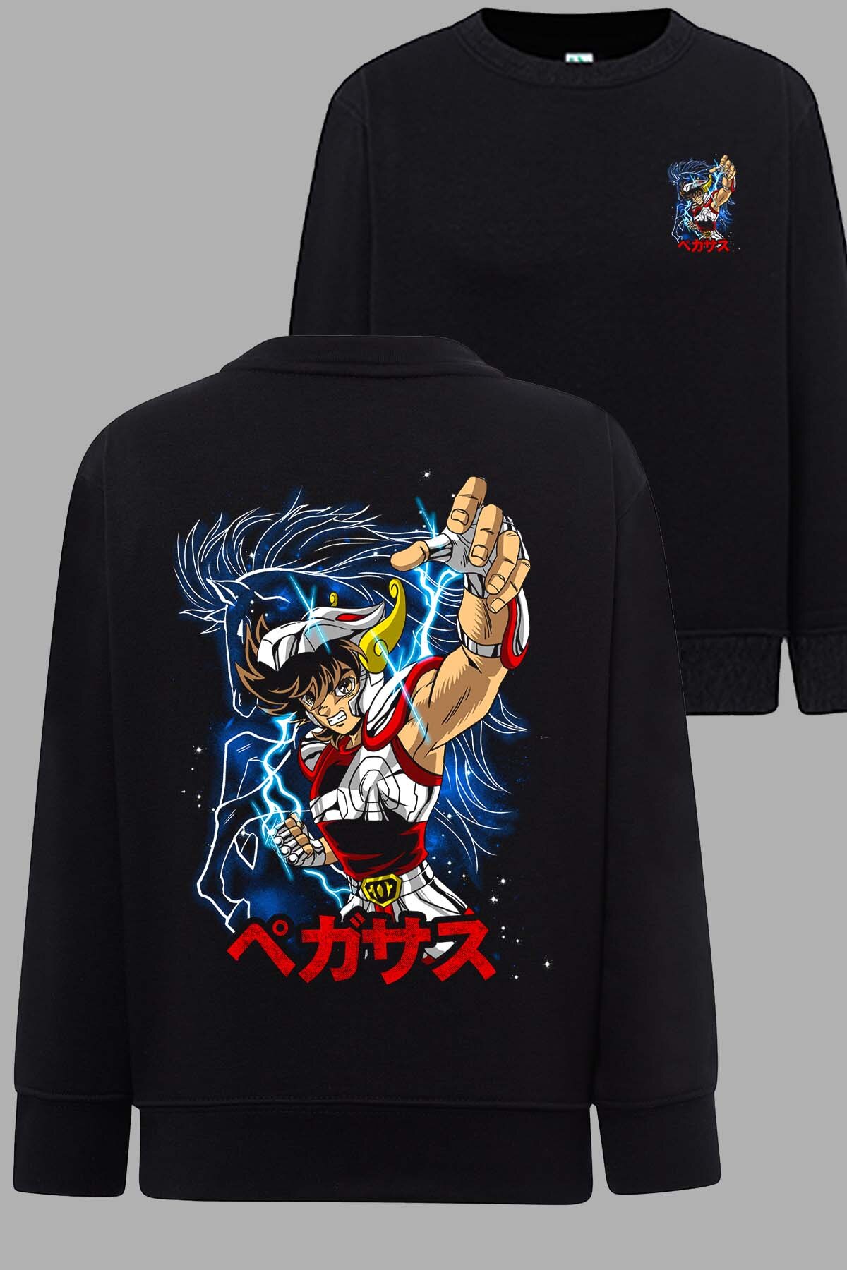 Grossiste I.A.L.D FRANCE - Zod Pegasus Seiya - Sweat Col Rond Homme