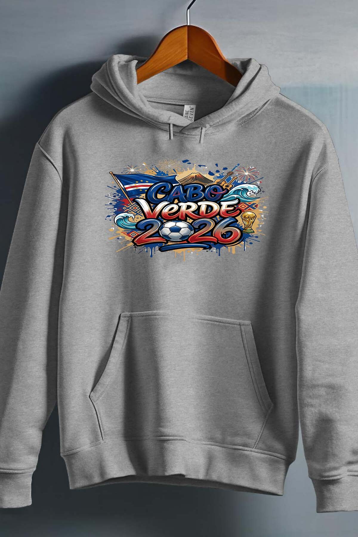 Mayorista I.A.L.D FRANCE - Cdm26 Cabo Verde - Sudadera con capucha Hombre