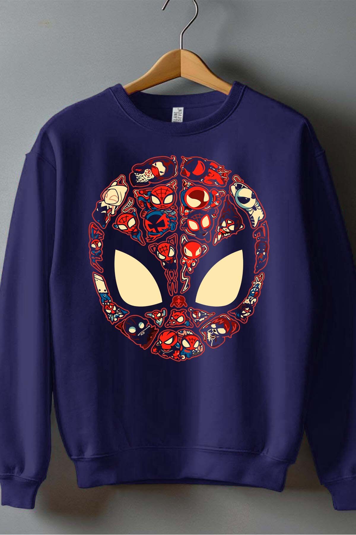Grossiste I.A.L.D FRANCE - Spider mask - Sweat Col Rond Homme