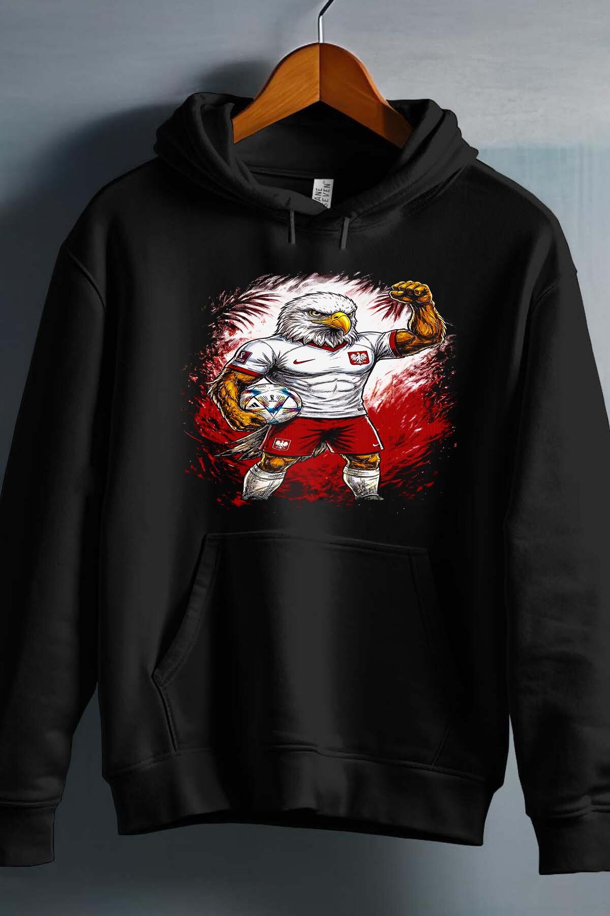 Großhändler I.A.L.D FRANCE - Polonia 2 Maskottchen - Kapuzenpullover Herren