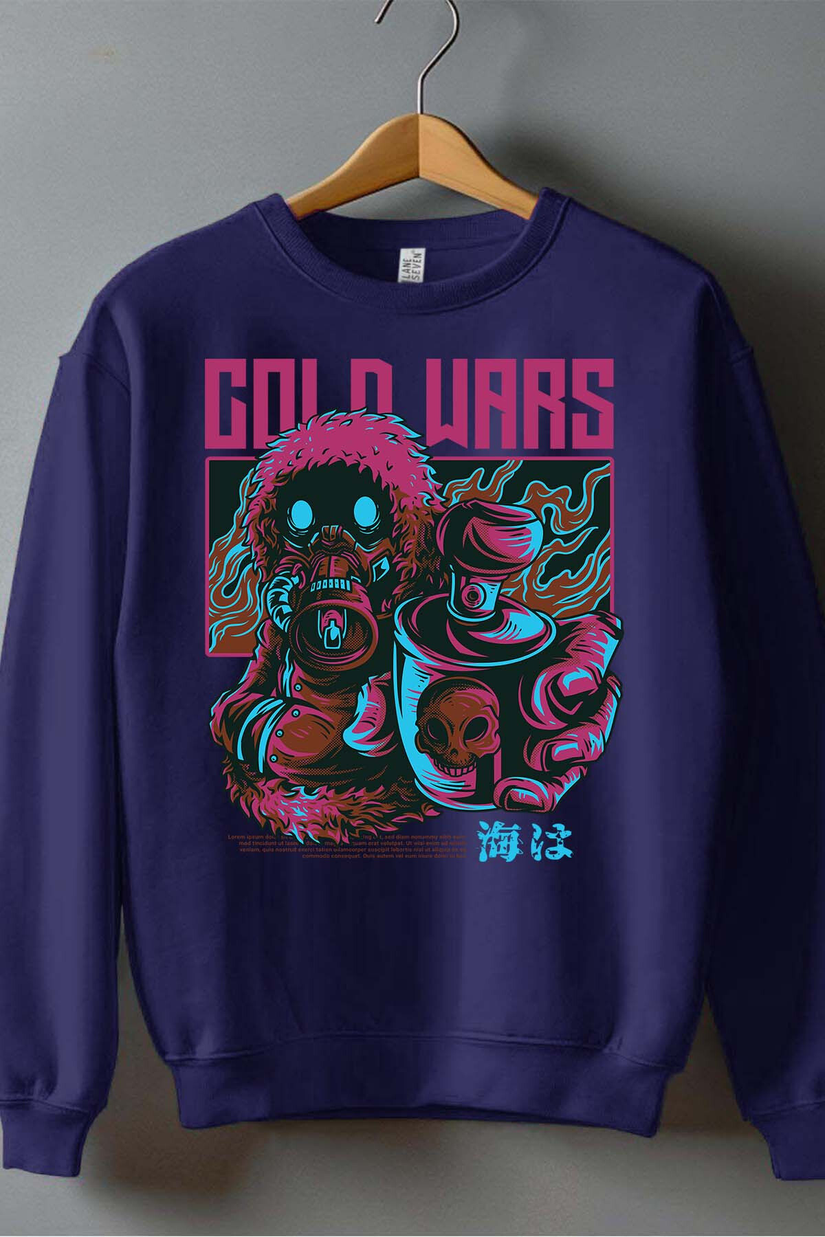 Großhändler I.A.L.D FRANCE - Gaz goldWars - Rundhals-Sweatshirt für Herren