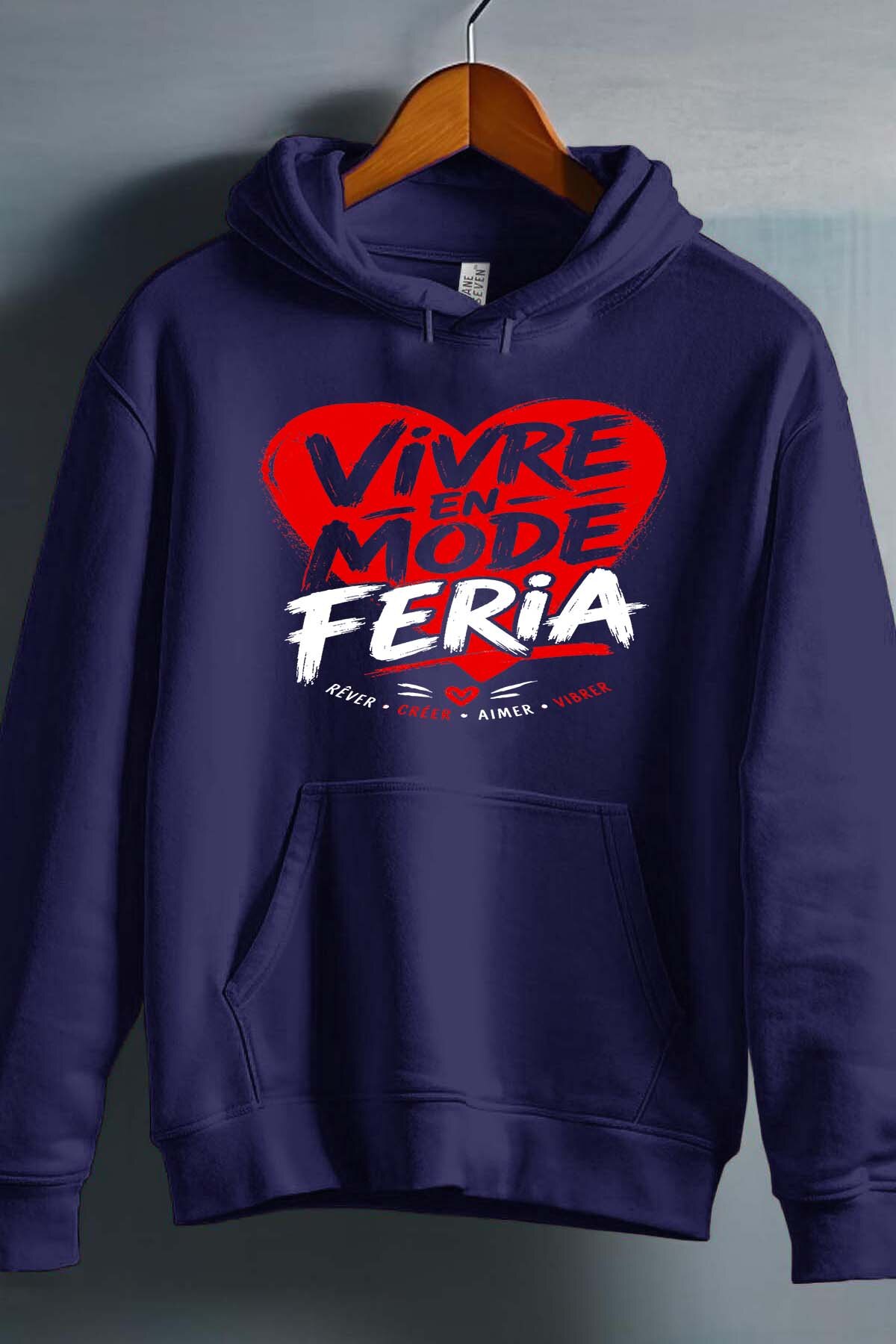 Grossiste I.A.L.D FRANCE - VIVRE mode feria - Sweat Capuche Homme