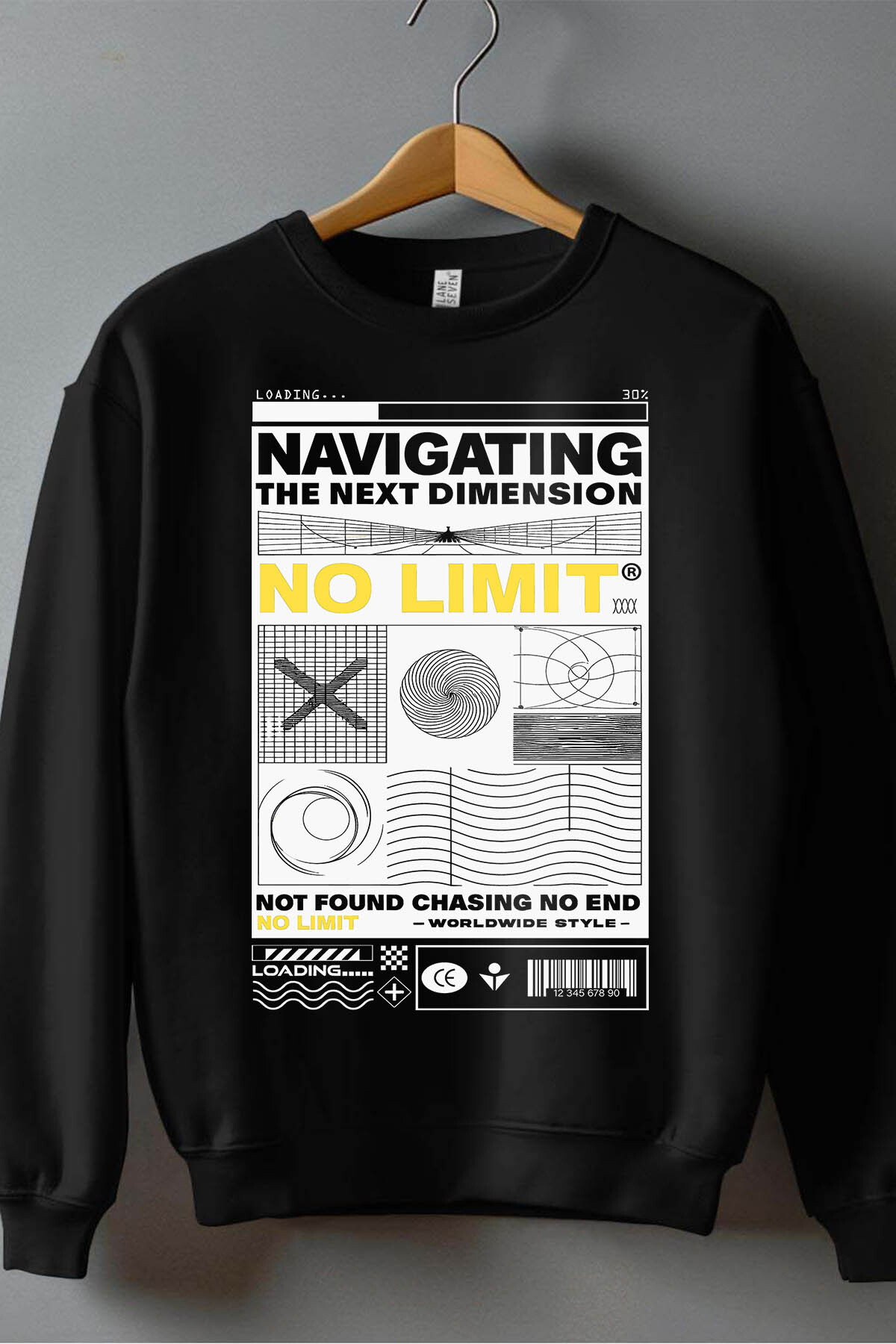 Wholesaler I.A.L.D FRANCE - Navigating next BLANC - Crewneck sweatshirt Man