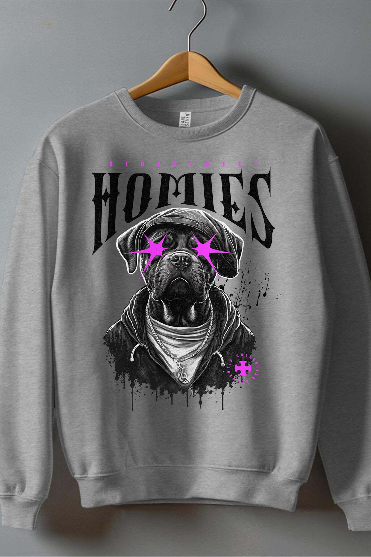 Wholesaler I.A.L.D FRANCE - Sidestreet Homies - Crewneck sweatshirt Man