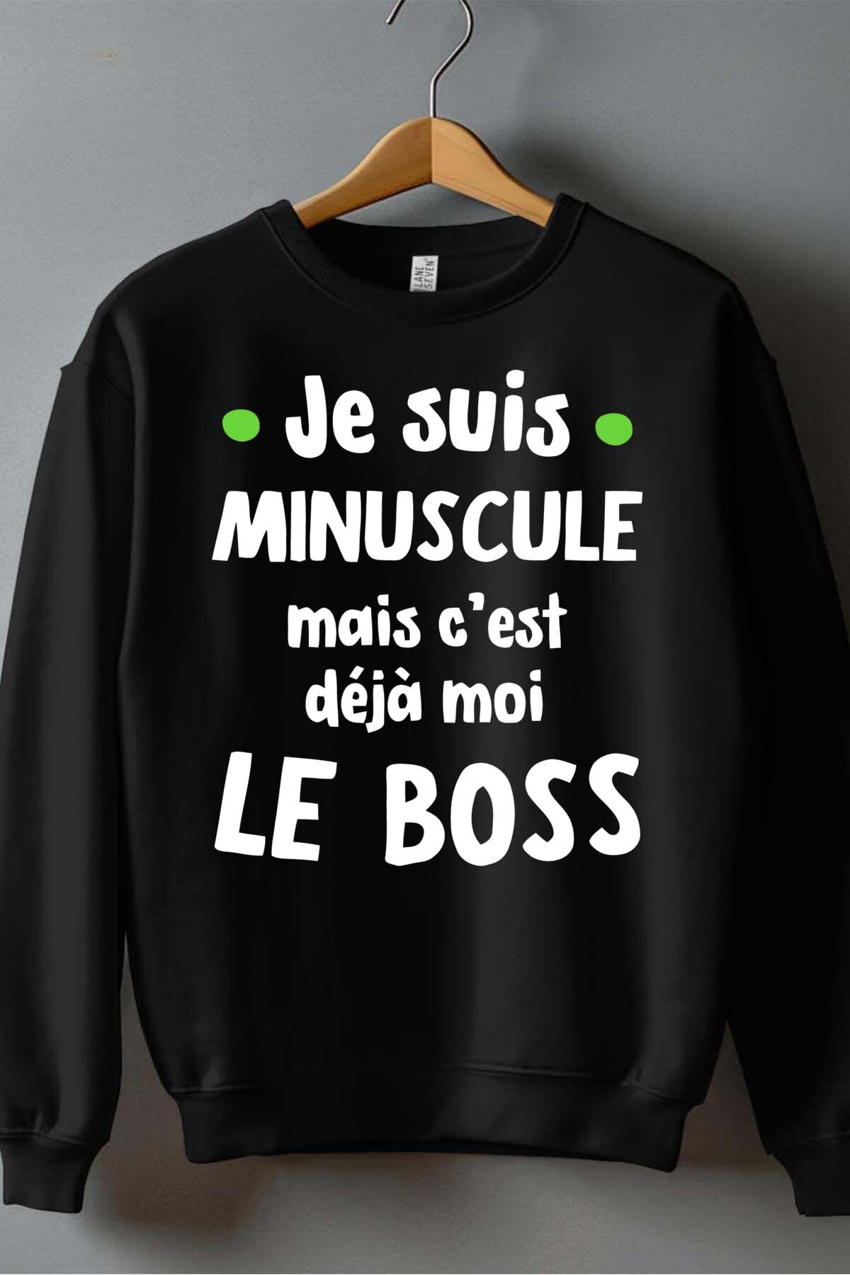 Grossista I.A.L.D FRANCE - Minuscule Boss - Felpa girocollo uomo