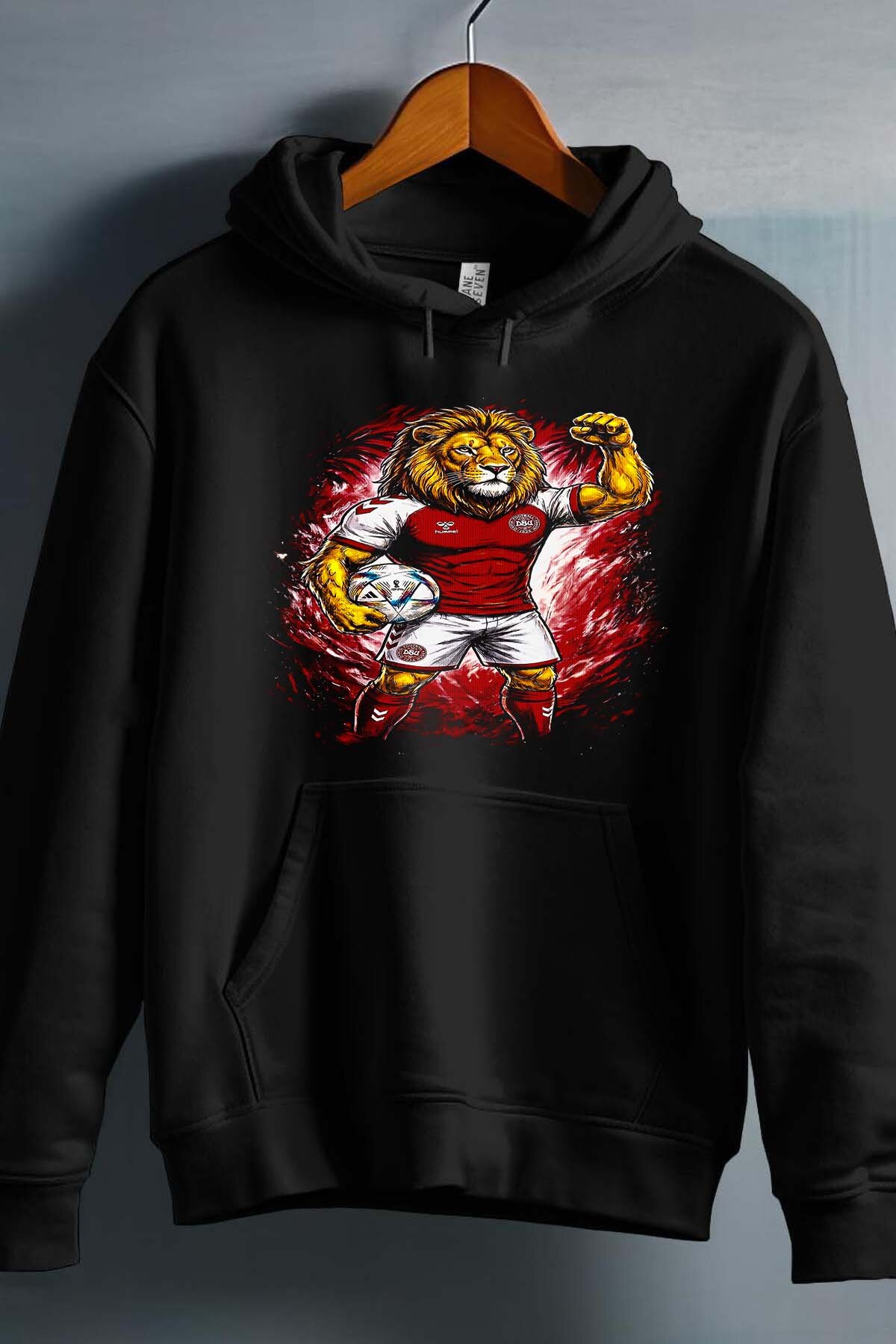 Großhändler I.A.L.D FRANCE - Dinamarca 1 Maskottchen - Kapuzenpullover Herren