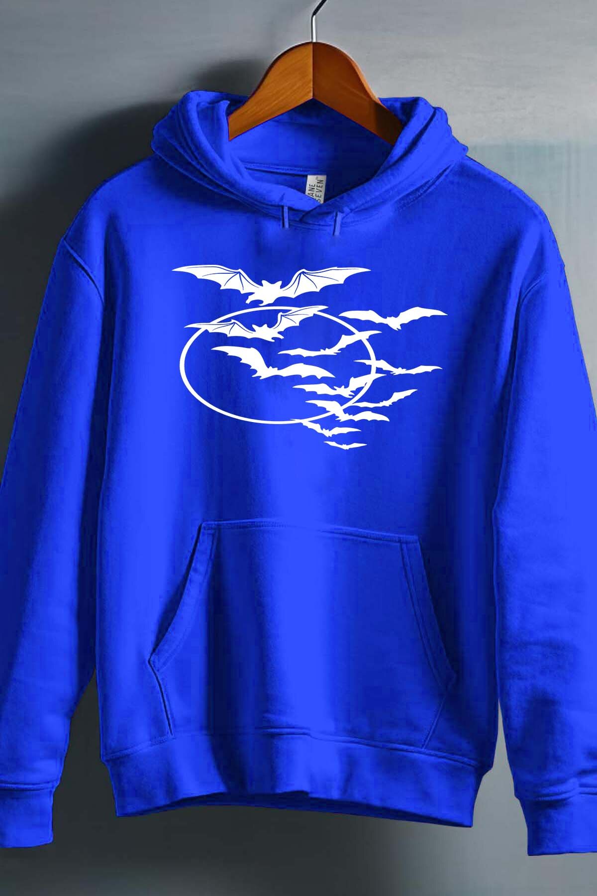 Grossiste I.A.L.D FRANCE - Bat moon halloween - Sweat Capuche Homme