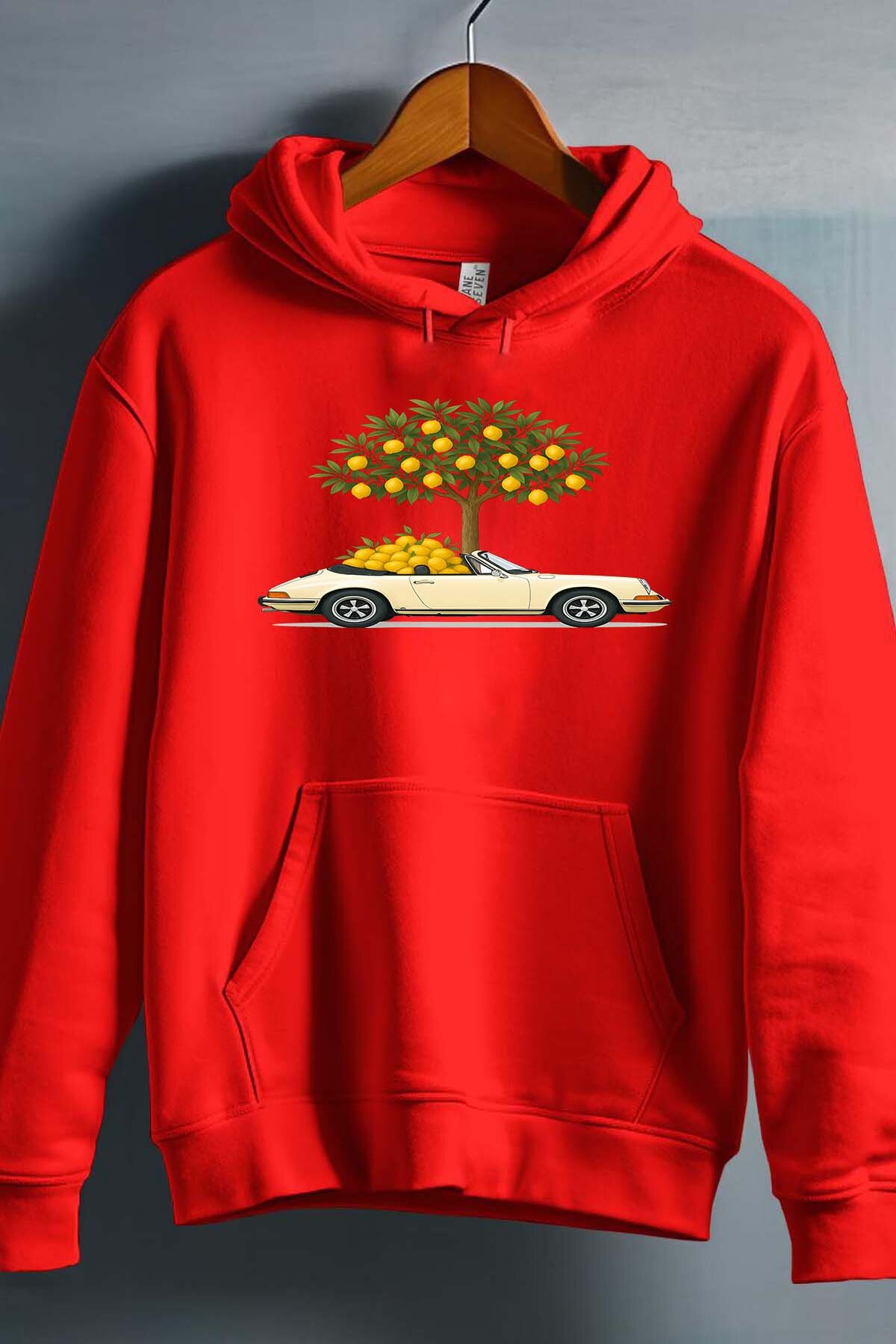 Grossiste I.A.L.D FRANCE - lemon car - Sweat Capuche Homme