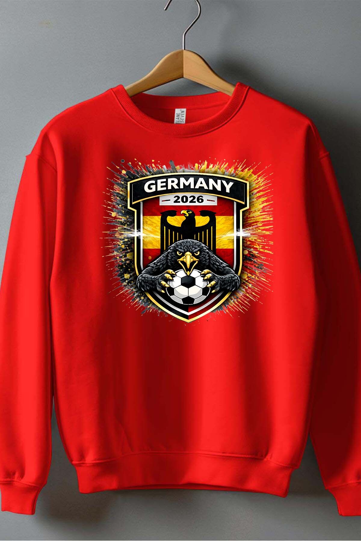 Großhändler I.A.L.D FRANCE - Patch Deutschland - Herren-Crewneck-Sweatshirt