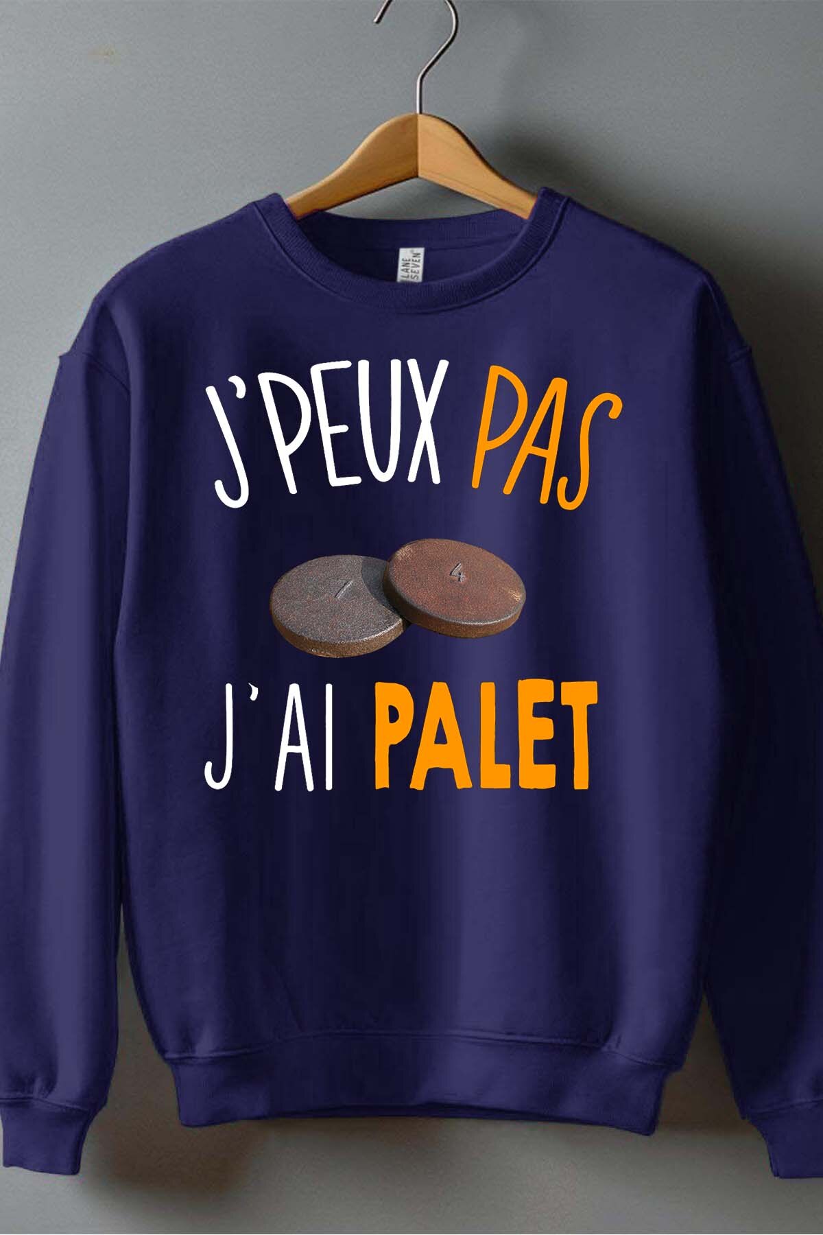 Grossiste I.A.L.D FRANCE - J ai palet - Sweat Col Rond Homme