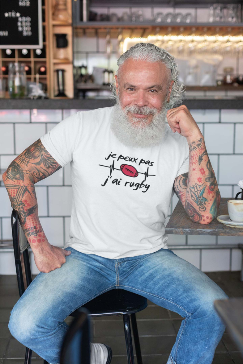 Mayorista I.A.L.D FRANCE - Camiseta de cuello redondo para hombre | no puedo OM