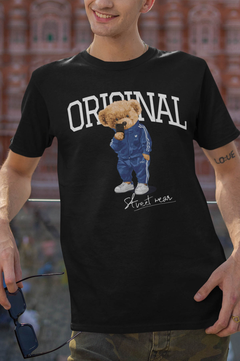 Mayorista I.A.L.D FRANCE - Camiseta de cuello redondo para hombre | no puedo OM