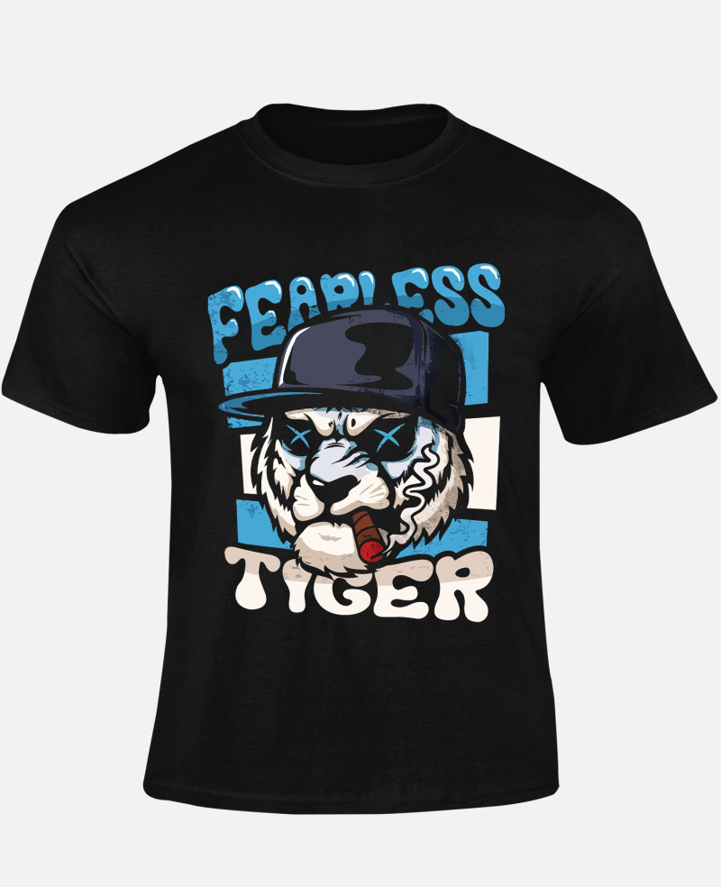 Grossiste I.A.L.D FRANCE - T-shirt Homme | Fearless Tiger