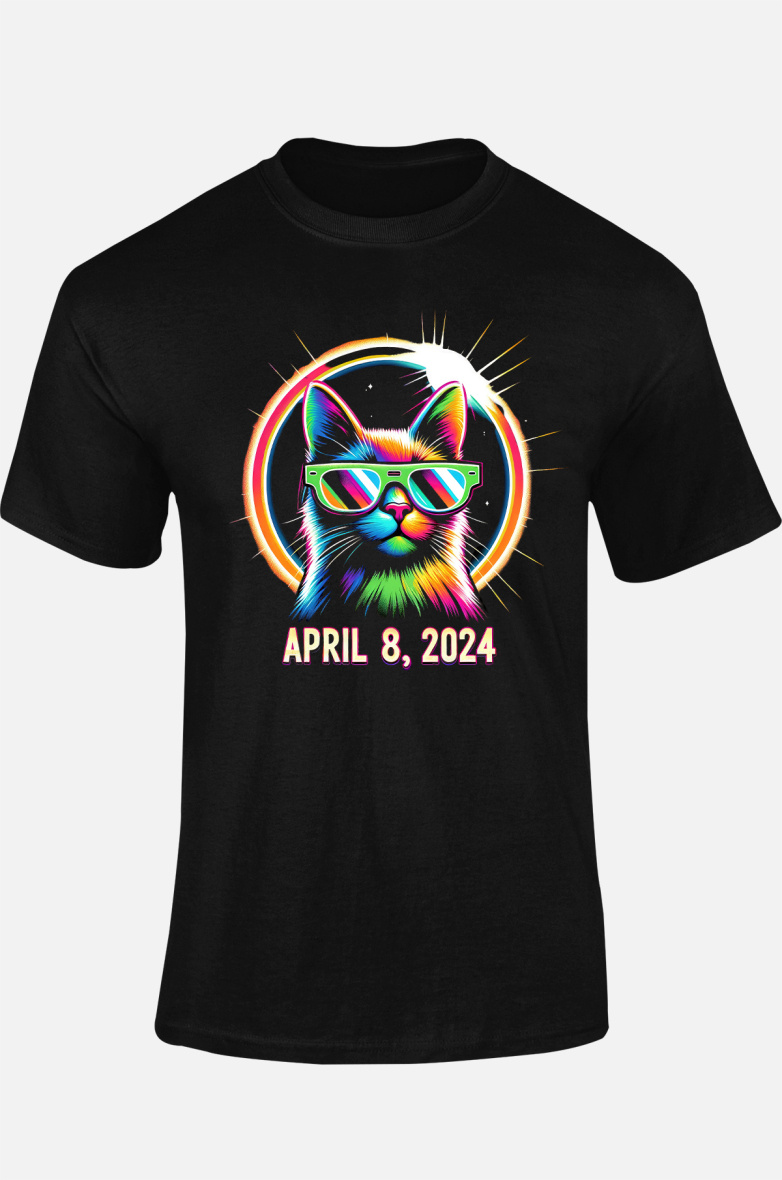 Grossiste I.A.L.D FRANCE - T-shirt Homme | Cat Eclipse