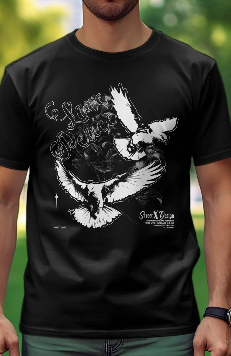 Grossiste I.A.L.D FRANCE - T-shirt Homme | love peace
