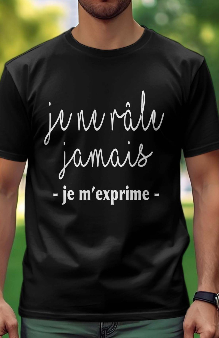 Großhändler I.A.L.D FRANCE - Herren-T-Shirt | Stöhnen nicht ausgedrückt