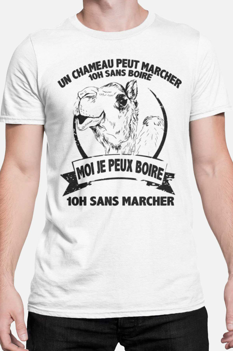 Großhändler I.A.L.D FRANCE - Herren-T-Shirt | 10 Stunden ohne Trinken