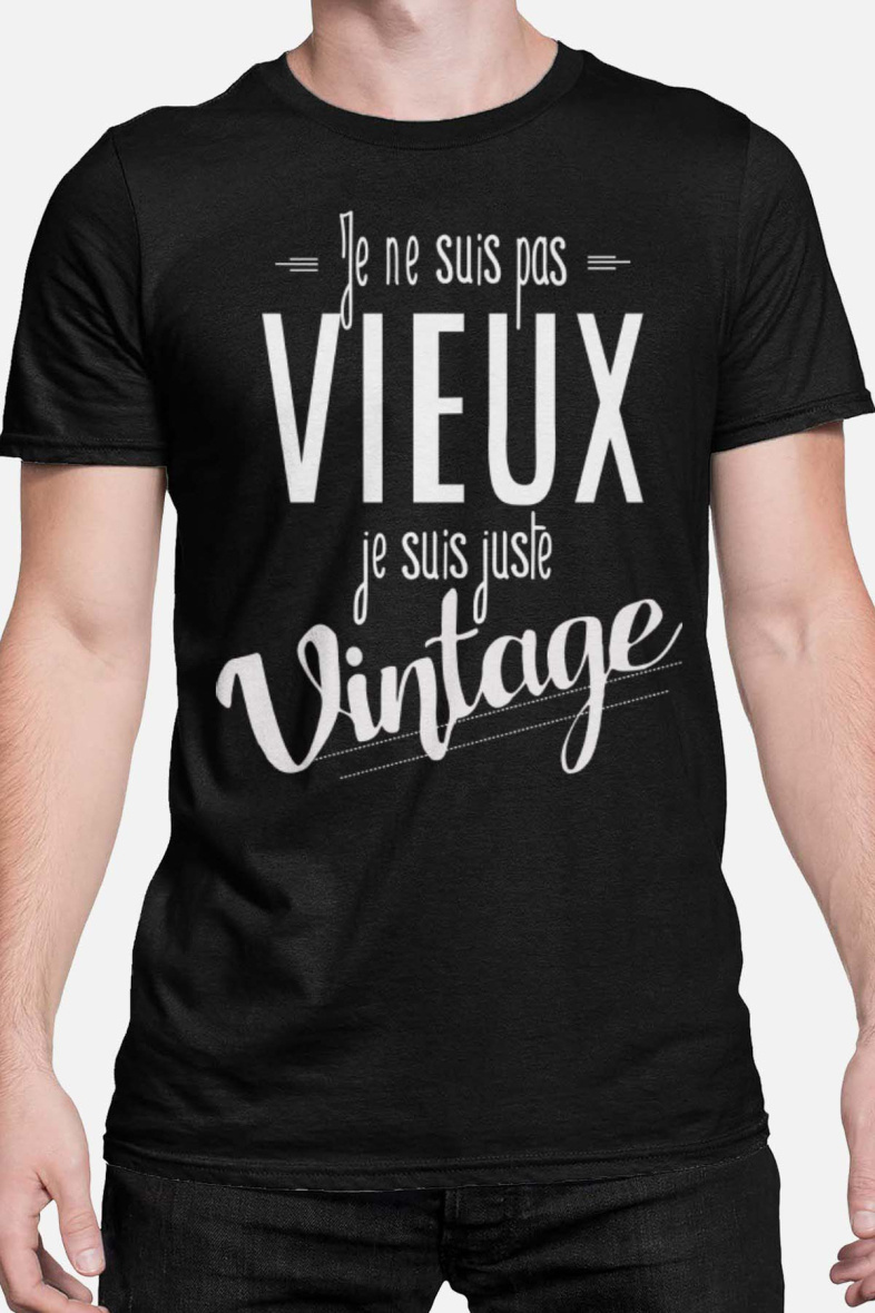 Grossista I.A.L.D FRANCE - Maglietta da uomo | non vecchia vintage