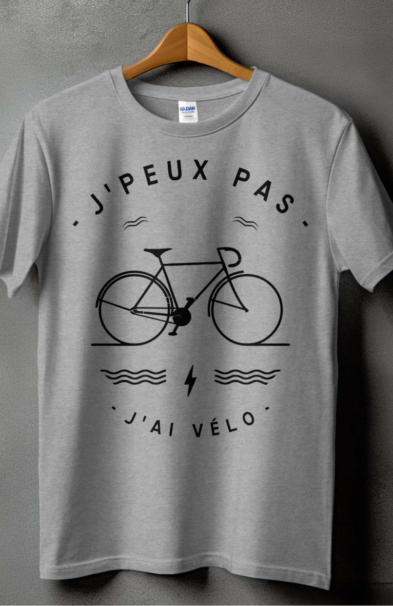 Grossiste I.A.L.D FRANCE - T-shirt Homme | peux pas velo
