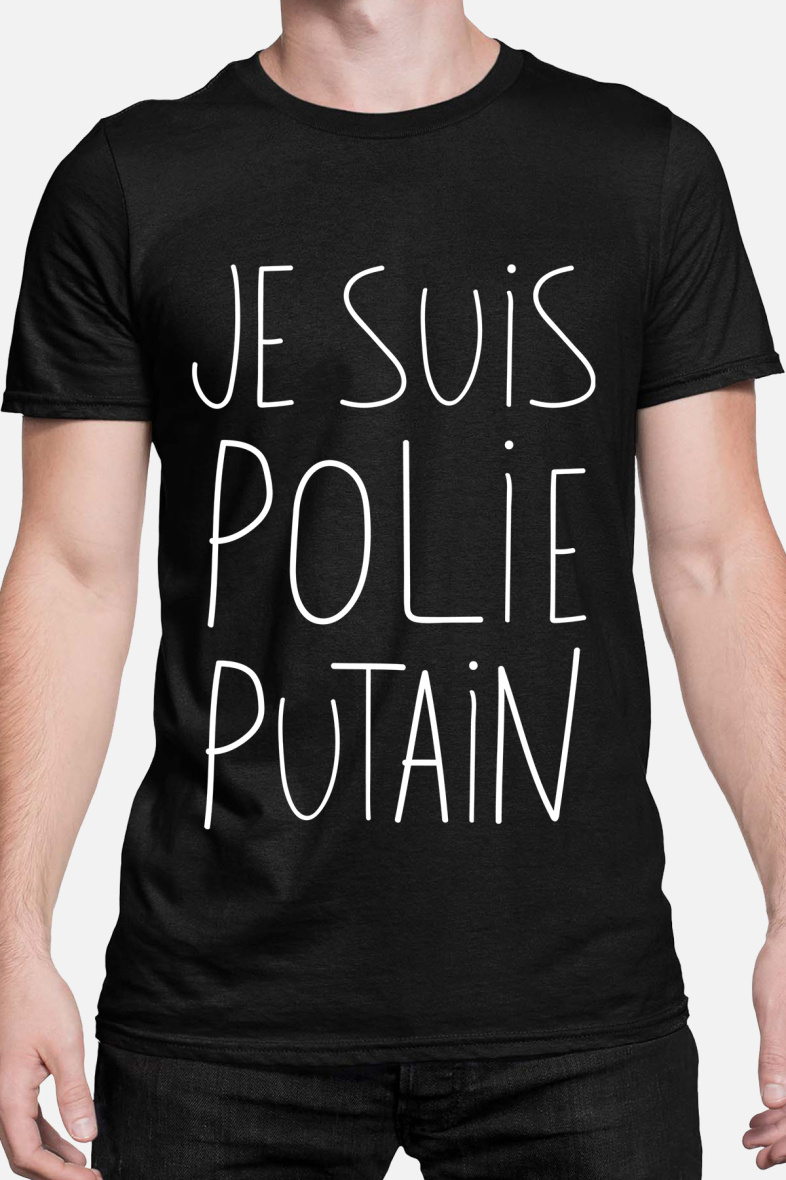 Grossiste I.A.L.D FRANCE - je suis poili putain - TShirt Homme