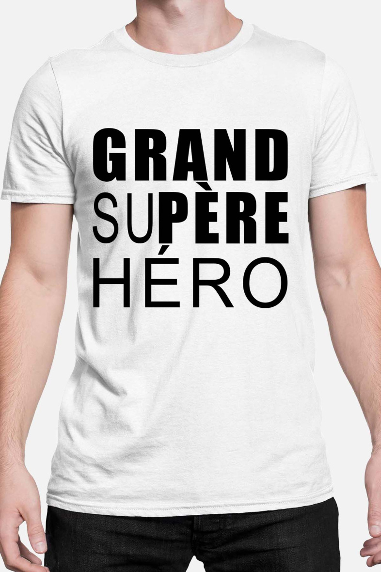 Grossiste I.A.L.D FRANCE - Grand supere héro - TShirt Homme