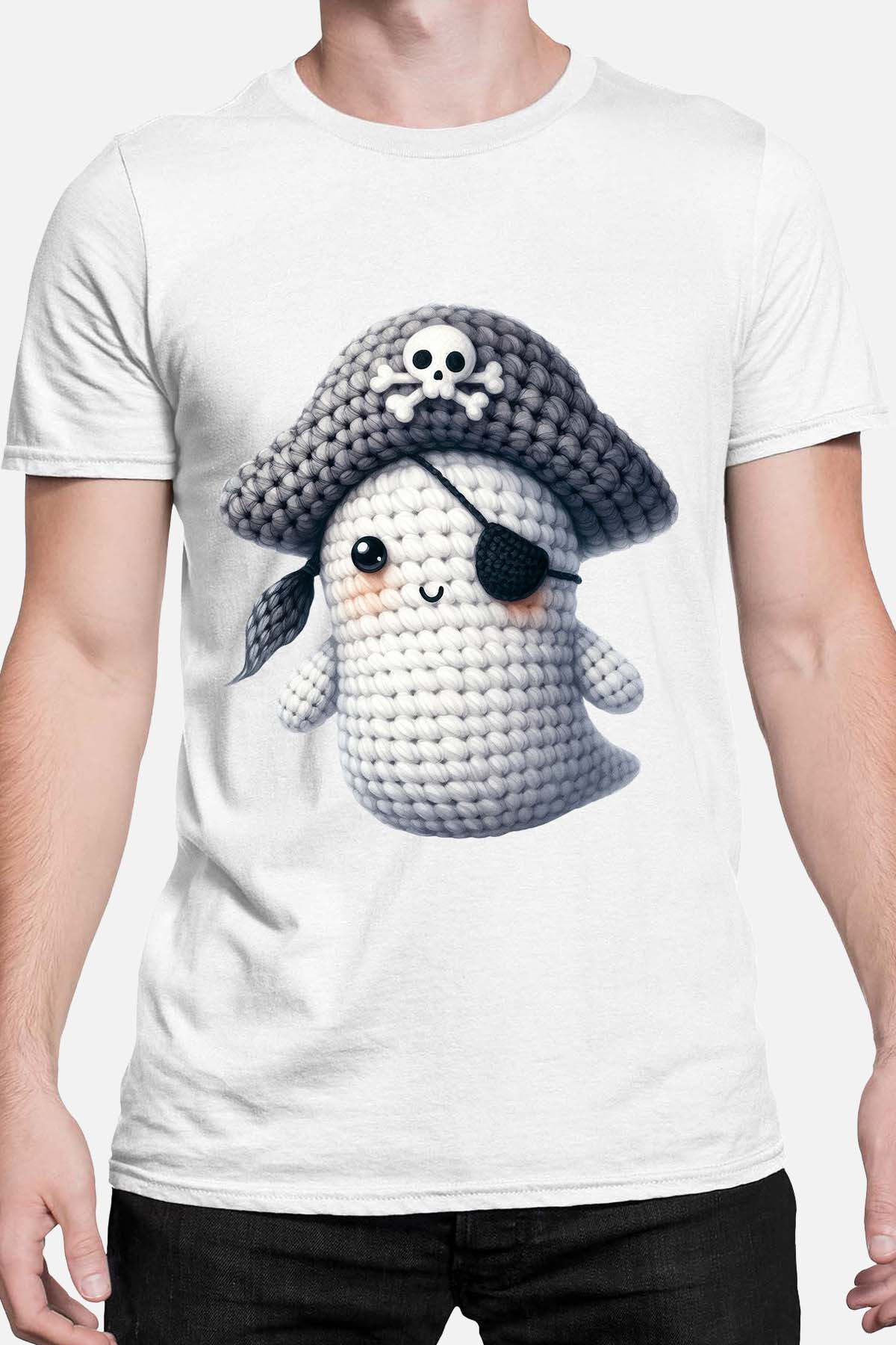 Grossista I.A.L.D FRANCE - uncinetto fantasma pirata - Maglietta uomo