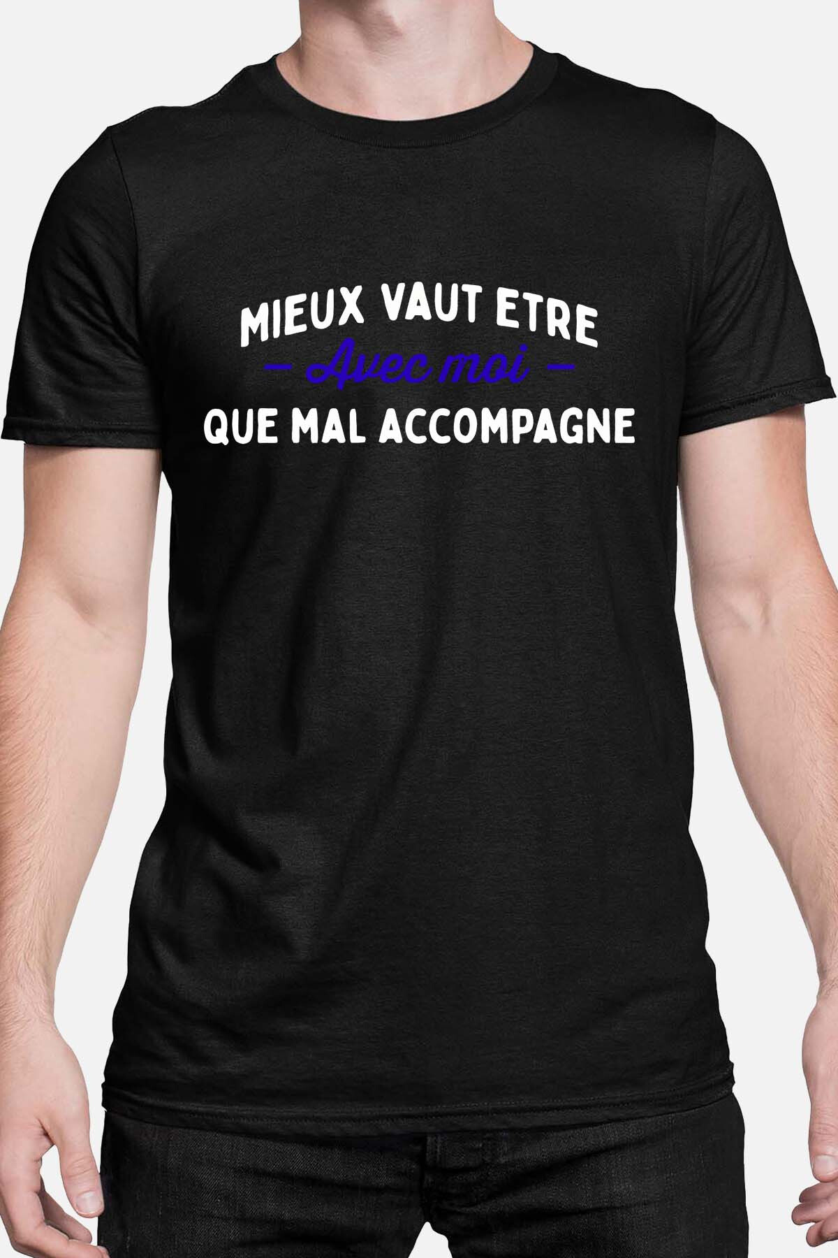 Grossista I.A.L.D FRANCE - con me in cattiva compagnia - T-shirt da uomo