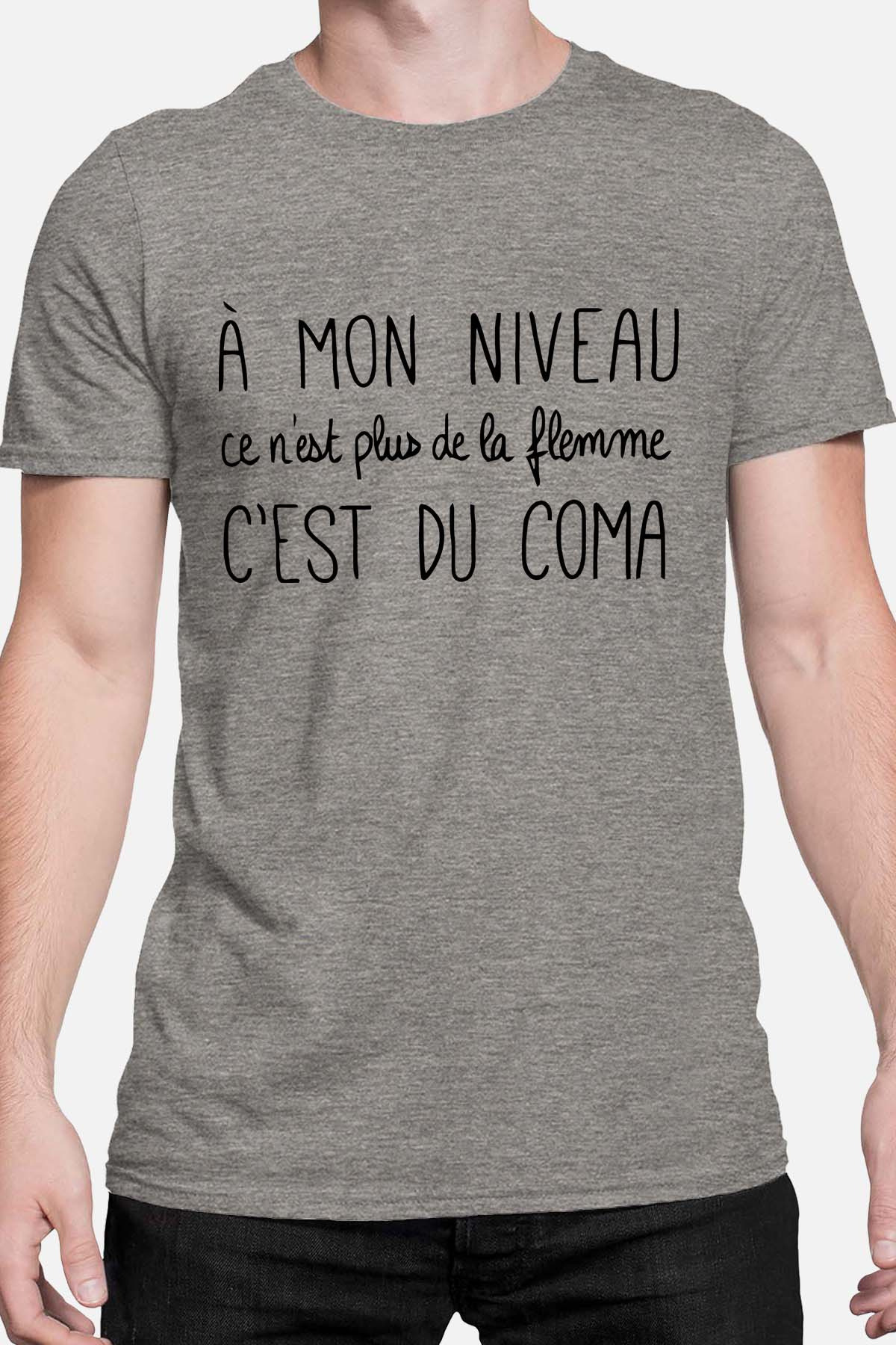 Grossiste I.A.L.D FRANCE - Flemme coma - Tshirt Homme