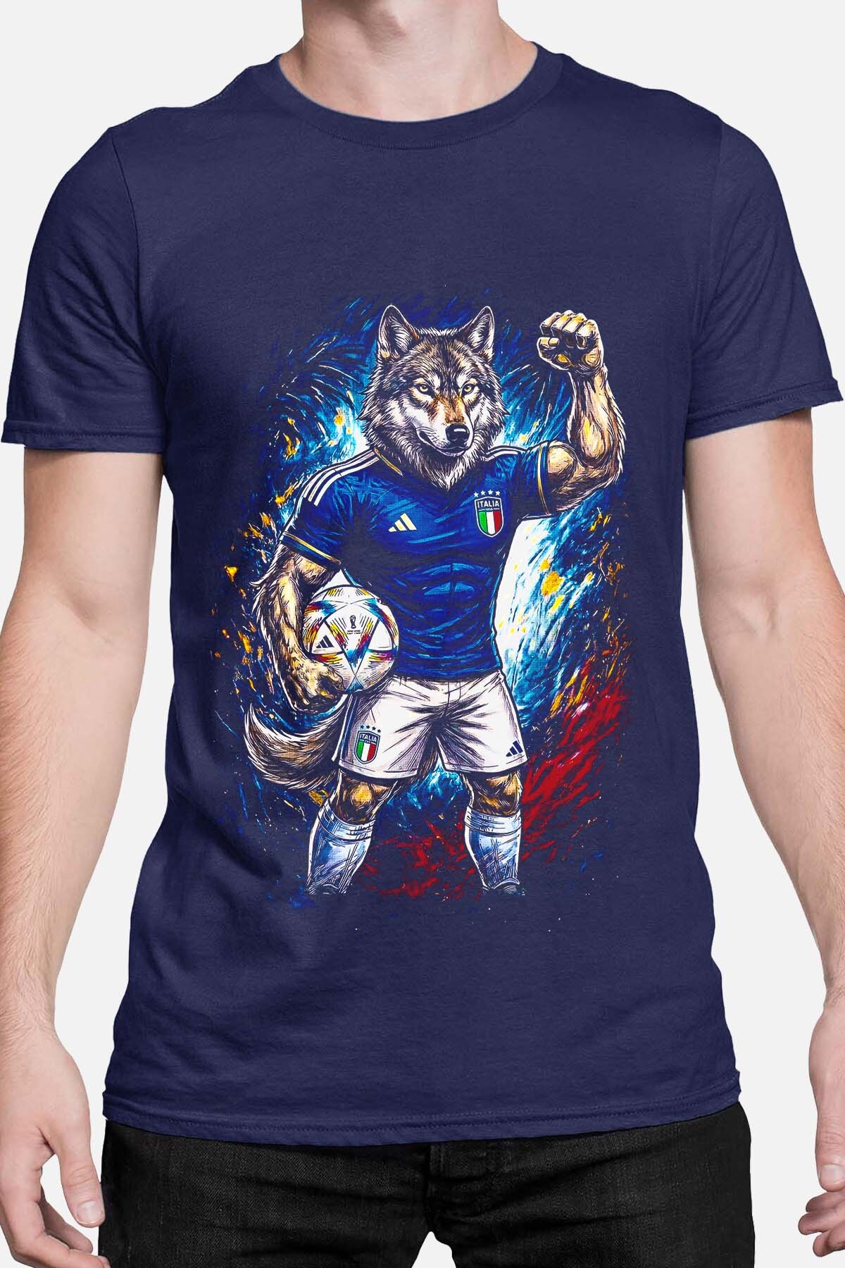 Grossista I.A.L.D FRANCE - Italia 1 Mascotte - T-shirt Uomo