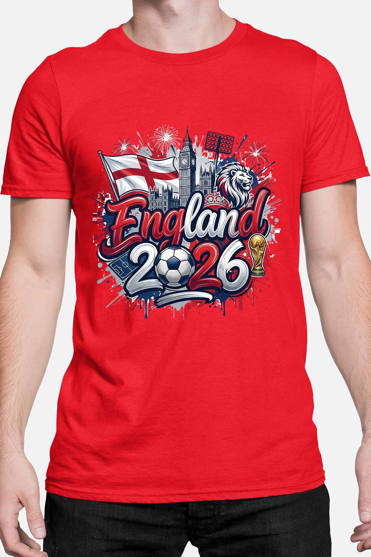 Grossista I.A.L.D FRANCE - Cdm26 England - Maglietta Uomo