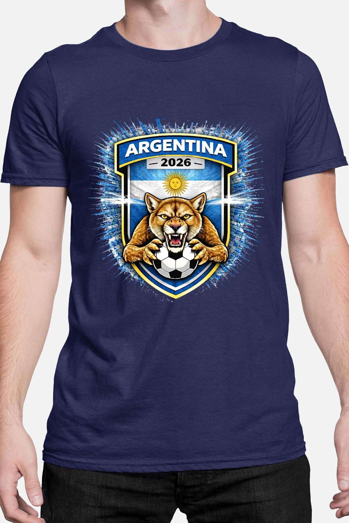 Grossista I.A.L.D FRANCE - Patch Argentina - T-shirt Uomo