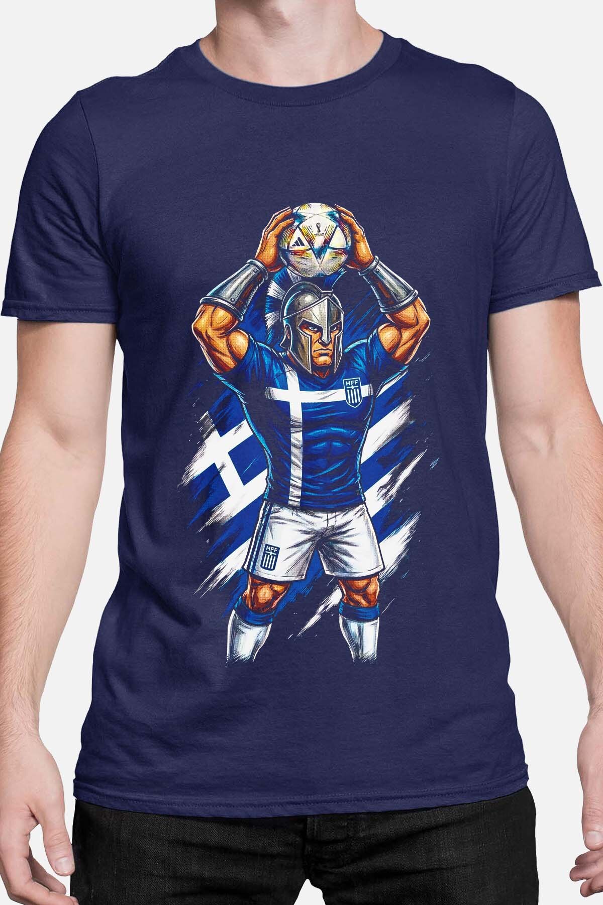 Grossista I.A.L.D FRANCE - Grecia 1 Mascotte - T-shirt Uomo