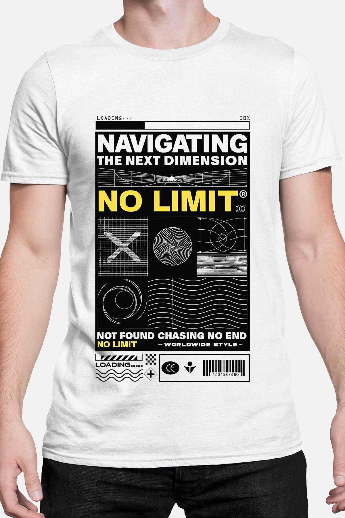 Grossiste I.A.L.D FRANCE - Navigating next - T-shirt Homme