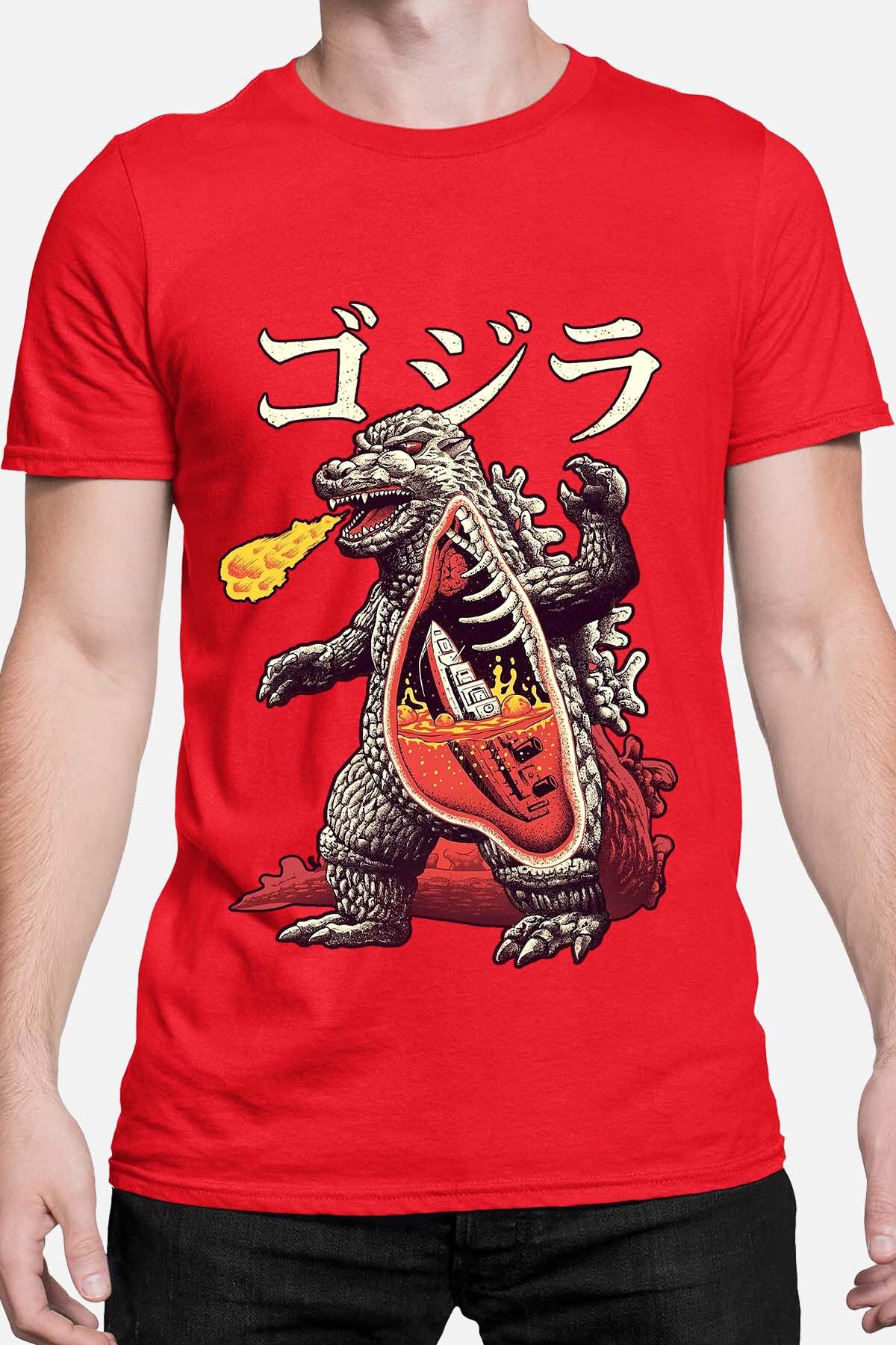 Grossiste I.A.L.D FRANCE - Godzila vs titanic - T-shirt Homme