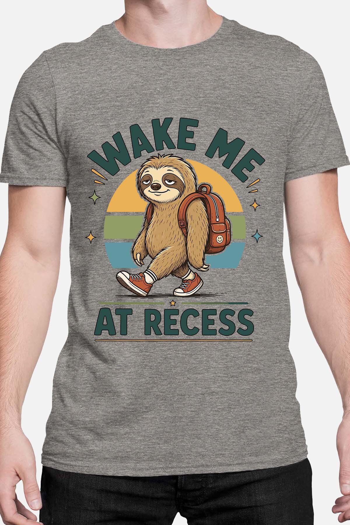 Grossista I.A.L.D FRANCE - Wake Me At Recess - Maglietta Uomo